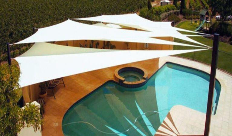Custom Swimming Pool Shade Design